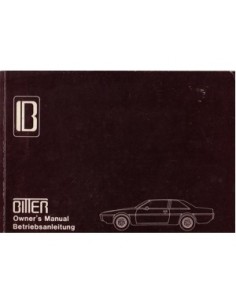 1984 BITTER SC BETRIEBSANLEITUNG DEUTSCH ENGLISCH