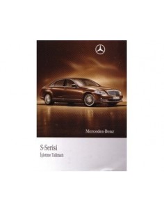 2009 MERCEDES BENZ S KLASSE INSTRUCTIEBOEKJE TURKS