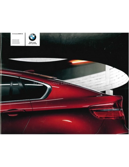 2007 BMW X6 BROCHURE NEDERLANDS