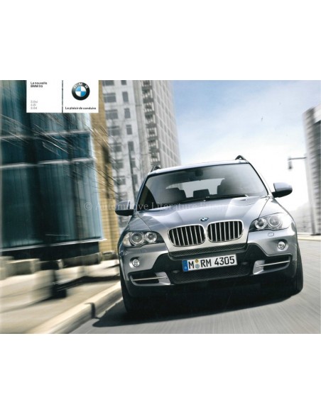 2006 BMW X5 BROCHURE FRENCH
