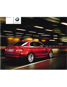 2008 BMW 1ER COUPÉ PROSPEKT DEUTSCH