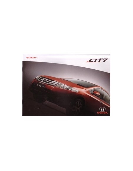 2009 HONDA CITY BROCHURE THAIS