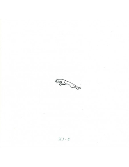 1991 JAGUAR XJS PROSPEKT NIEDERLÄNDISCH