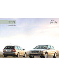 2006 JAGUAR X TYPE BROCHURE NEDERLANDS