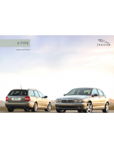 2006 JAGUAR X TYPE BROCHURE NEDERLANDS