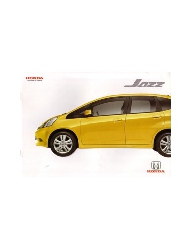 2009 HONDA JAZZ BROCHURE THAIS