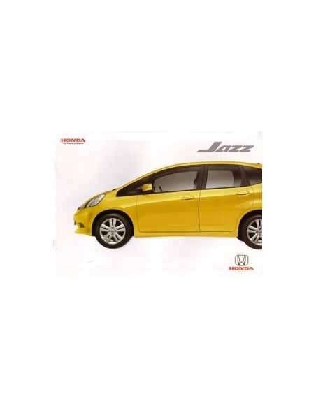 2009 HONDA JAZZ BROCHURE THAIS