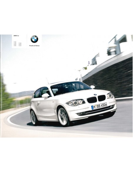 2008 BMW 1 SERIES BROCHURE GERMAN