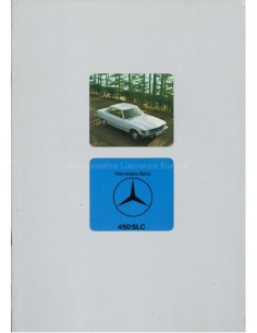 1977 MERCEDES BENZ 450 SLC BROCHURE ENGELS