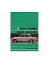 1971 ALFA ROMEO 2000 BERLINA INSTRUCTIEBOEKJE ENGELS