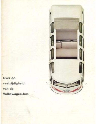 1964 VOLKSWAGEN TRANSPORTER BROCHURE NEDERLANDS