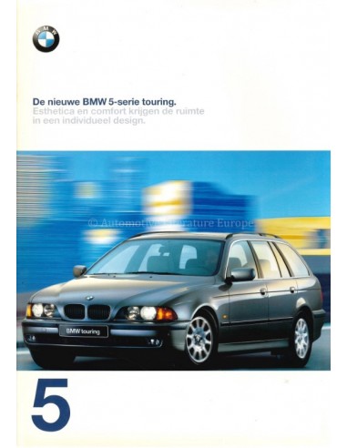 1997 BMW 5 SERIE TOURING BROCHURE NEDERLANDS
