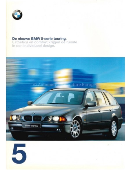 1997 BMW 5ER TOURING PROSPEKT NIEDERLÄNDISCH