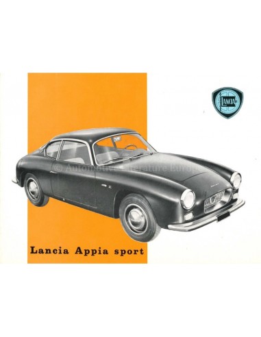 1962 LANCIA APPIA SPORT BROCHURE