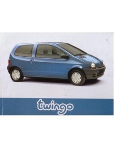 1996 RENAULT TWINGO INSTRUCTIEBOEKJE FRANS