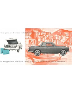 1962 LANCIA APPIA CONVERTIBLE BROCHURE 2