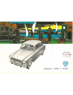 1960 LANCIA APPIA SEDAN BROCHURE FRANS
