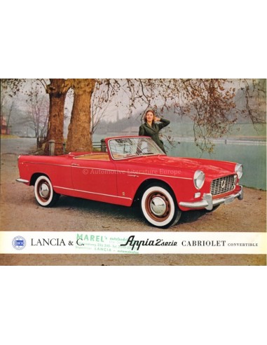 1959 LANCIA APPIA CABRIOLET LEAFLET...
