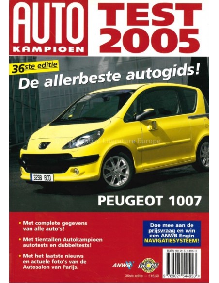2005 AUTOTEST JAARBOEK NEDERLANDS