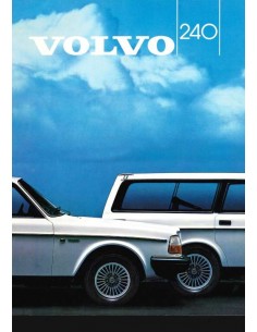 1984 VOLVO 240 BROCHURE DUITS