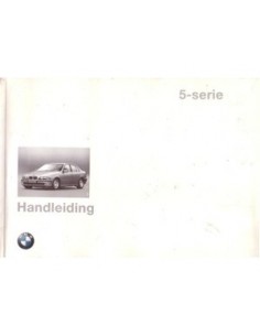 1997 BMW 5 SERIE INSTRUCTIEBOEKJE NEDERLANDS
