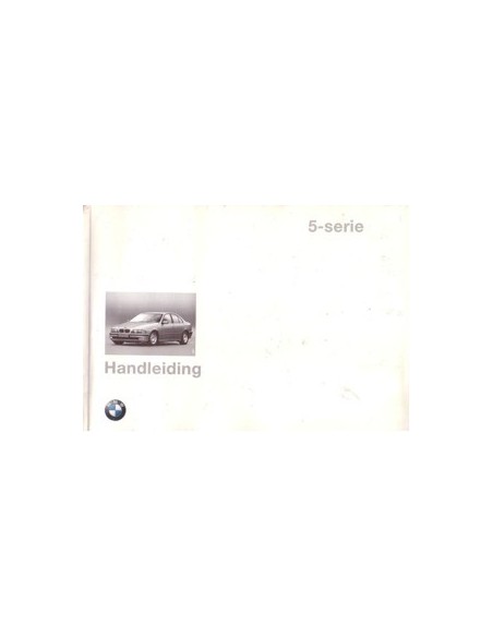 1997 BMW 5 SERIE INSTRUCTIEBOEKJE NEDERLANDS