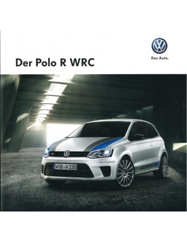 2013 VOLKSWAGEN POLO R WRC PROSPEKT DEUTSCH