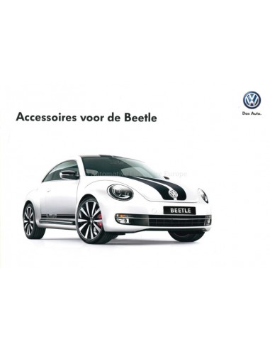 2014 VOLKSWAGEN BEETLE ACCESSOIRIES BROCHURE DUTCH