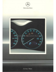 2001 MERCEDES BENZ SL CLASS PRESSKIT BOX ENGLISH 2