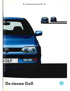 1990 VOLKSWAGEN GOLF BROCHURE DUTCH