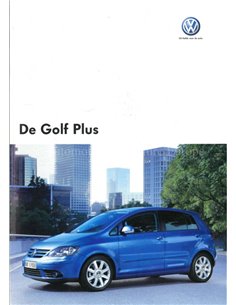 2005 VOLKSWAGEN GOLF PLUS BROCHURE DUTCH