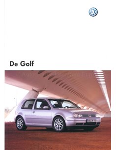 1990 VOLKSWAGEN GOLF BROCHURE DUTCH