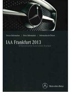 2013 MERCEDES BENZ IAA FRANKFURT PRESSKIT ENGLISH