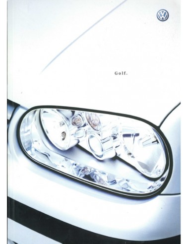 2001 VOLKSWAGEN GOLF BROCHURE NEDERLANDS