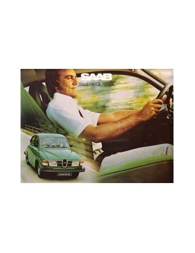 1978 SAAB 95 96 V4 BROCHURE NEDERLANDS