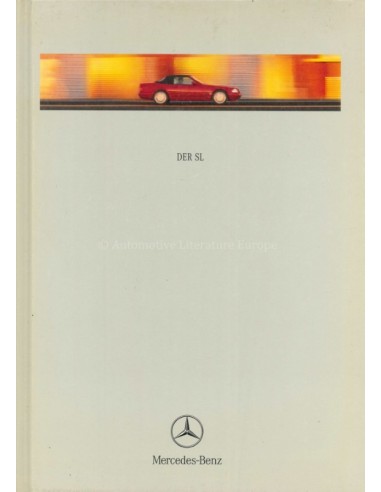1999 MERCEDES BENZ SL HARDBACK BROCHURE GERMAN