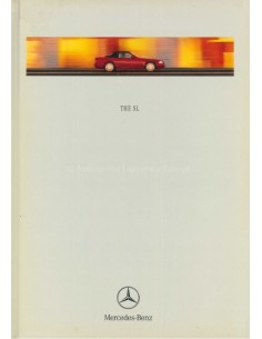 2000 MERCEDES BENZ SL HARDBACK BROCHURE ENGLISH