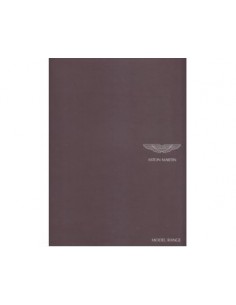 2008 ASTON MARTIN PROGRAMMA BROCHURE ENGELS