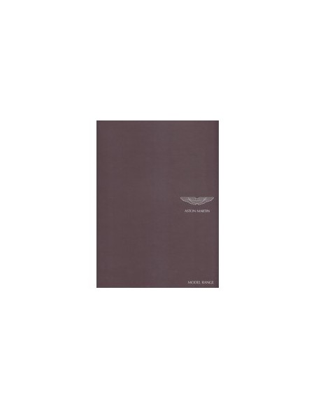 2008 ASTON MARTIN PROGRAMMA BROCHURE ENGELS