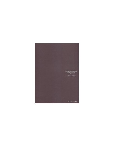 2008 ASTON MARTIN PROGRAMMA BROCHURE ENGELS