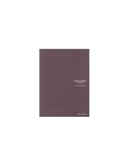 2008 ASTON MARTIN PROGRAMMA BROCHURE DUITS