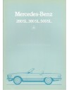 1982 MERCEDES BENZ SL BROCHURE GERMAN