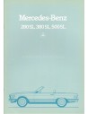 1982 MERCEDES BENZ SL PROSPEKT DEUTSCH