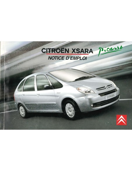 2005 CITROEN XSARA PICASSO OWNER'S MANUAL FRENCH