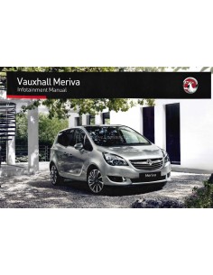 2016 VAUXHALL MERIVA INFOTAINMENT INSTRUCTIEBOEKJE ENGELS