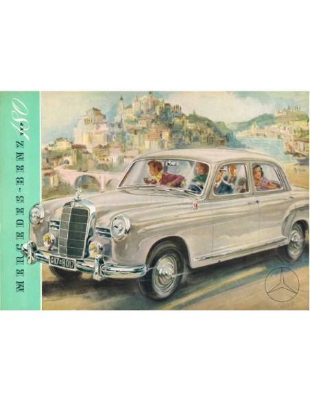 1954 MERCEDES BENZ TYPE 180 PROSPEKT DEUTSCH