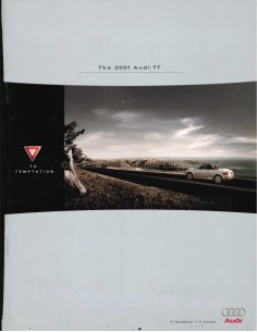 2001 AUDI TT BROCHURE...