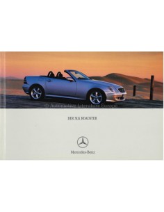 2000 MERCEDES BENZ SLK PROSPEKT DEUTSCH