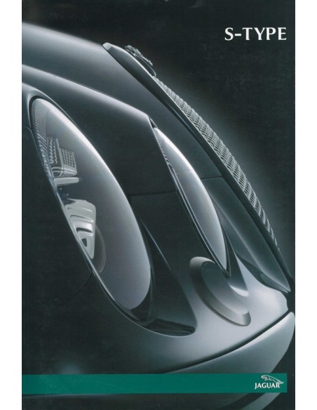 2002 JAGUAR S TYPE PROSPEKT NIEDERLÄNDISCH