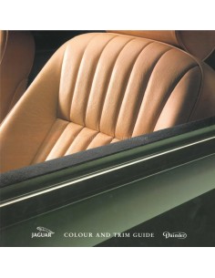 1992 JAGUAR XJS COLOUR- AND TRIM BROCHURE ENGLISH
